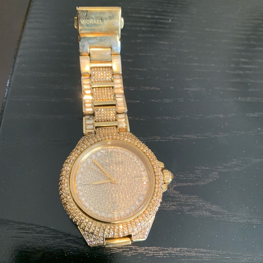 Ladies crystal bling Michael Kors watch - Picture 4 of 7